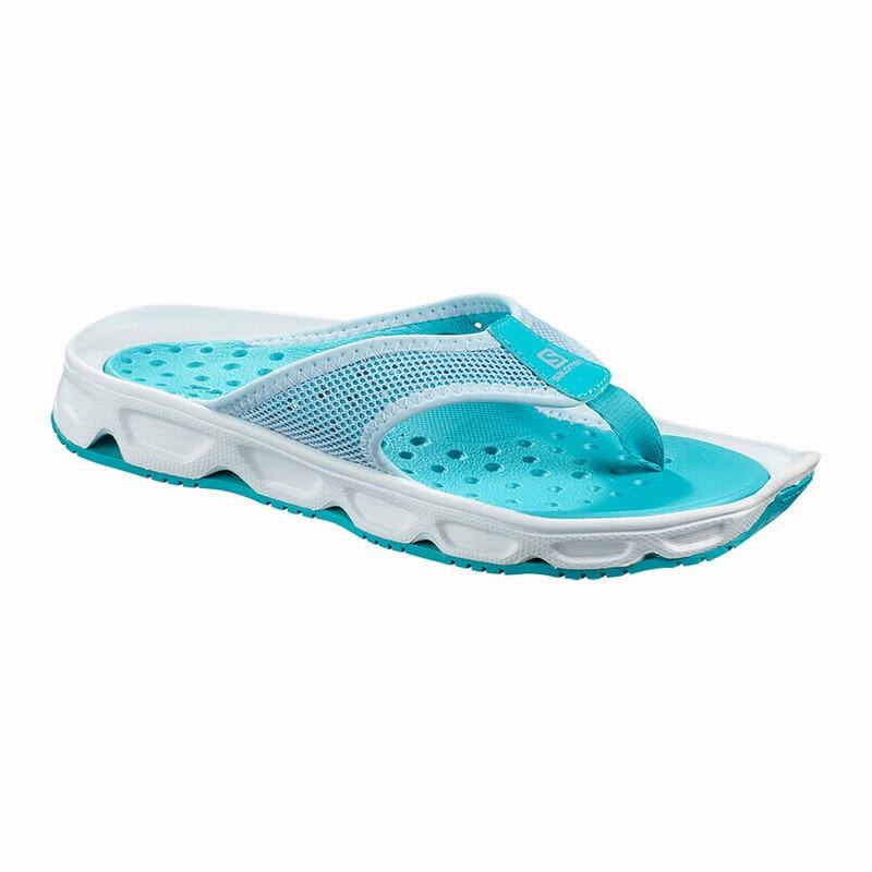 Salomon Chile Outlet Sandalias Salomon Rx Break 4.0 W Sandalias Salomon Mujer Gris Azules Blancas